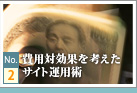 費用対効果を考えたサイト運用術